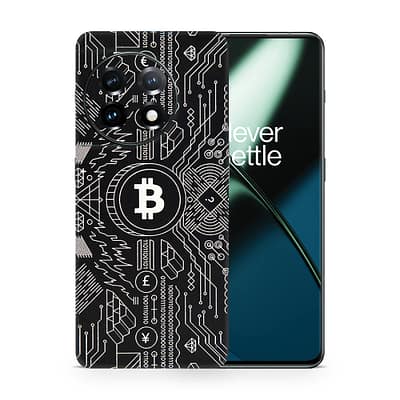 OnePlus 11 Bitcoin 3D Skin WrapitSkin