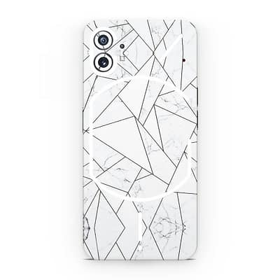 Nothing Phone 1 Marble Grid 3D Skin WrapitSkin