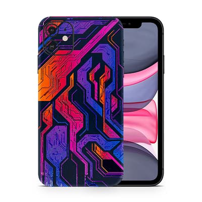 iPhone 11 NeuroMatrix 3D Skin WrapitSkin