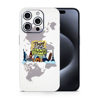 iPhone 15 Pro Nomad Life 3D Skin WrapitSkin