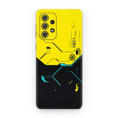 Galaxy A73 5G Cyberpunk City 3D Skin WrapitSkin