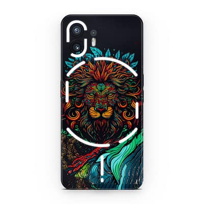 Nothing Phone 2 Fierce Lion 3D Skin WrapitSkin