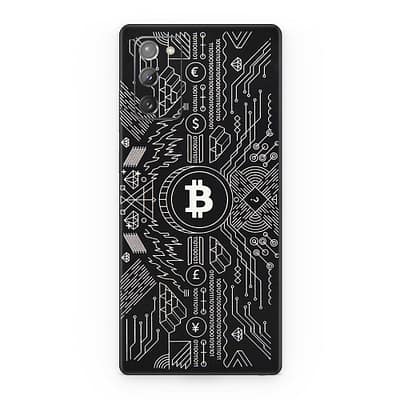 Galaxy Note 20 Bitcoin 3D Skin WrapitSkin