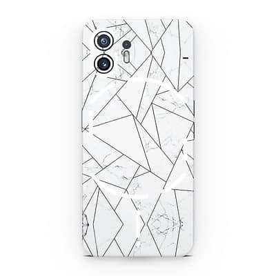 Nothing Phone 2 Marble Grid 3D Skin WrapitSkin