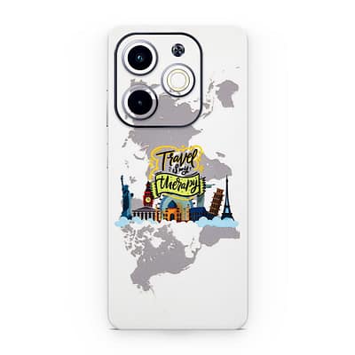 Infinix Hot 40i Nomad Life 3D Skin WrapitSkin
