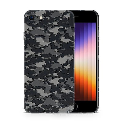 iPhone SE 2022 Military Camo 3D Skin WrapitSkin