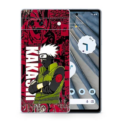 Pixel 7A Kakashi Sensei 3D Skin WrapitSkin