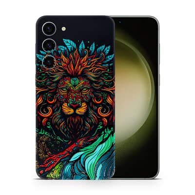 Galaxy S23 Fierce Lion 3D Skin WrapitSkin