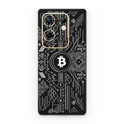 Infinix Zero 30 4G Bitcoin 3D Skin WrapitSkin