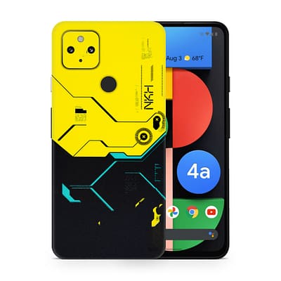 Pixel 4A 5G Cyberpunk City 3D Skin WrapitSkin