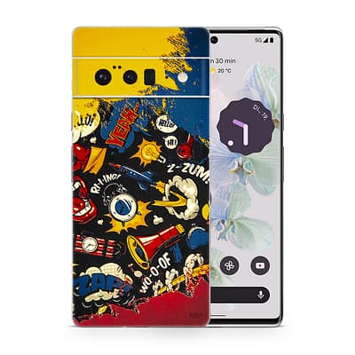 Pixel 6 Pro Pop Art 3D Skin WrapitSkin