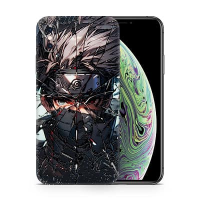 iPhone XS Max Broken Hero 3D Skin WrapitSkin