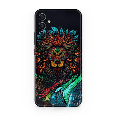 Galaxy A15 Fierce Lion 3D Skin WrapitSkin