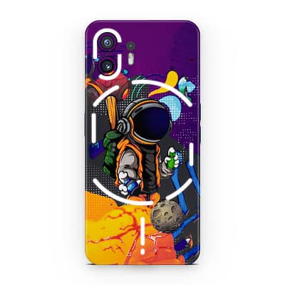 Nothing Phone 2 Space Doodler 3D Skin WrapitSkin