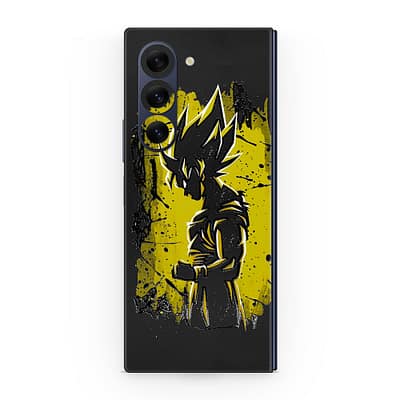 Galaxy Z Fold 6 Goku Spirit 3D Skin WrapitSkin