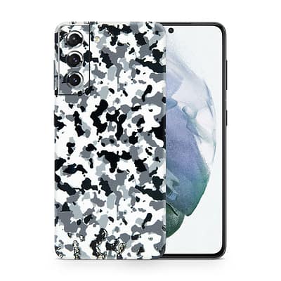 Galaxy S21 Snow Camo 3D Skin WrapitSkin