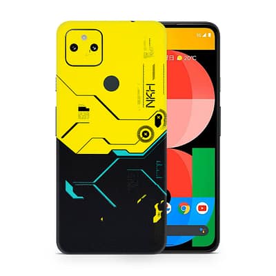 Pixel 5A 5G Cyberpunk City 3D Skin WrapitSkin