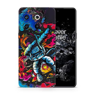 OnePlus 10T Trippy Astronaut 3D Skin WrapitSkin