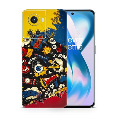 OnePlus 10R Pop Art 3D Skin WrapitSkin