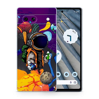 Pixel 7A Space Doodler 3D Skin WrapitSkin
