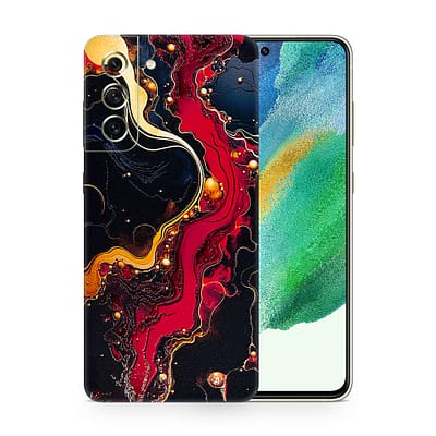 Galaxy S21 FE Volcanic Vibe 3D Skin WrapitSkin