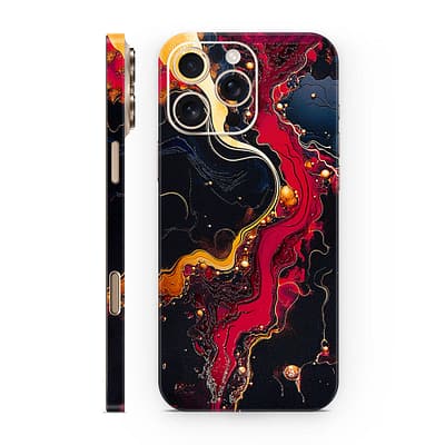 iPhone 16 Pro Max Volcanic Vibe 3D Skin WrapitSkin