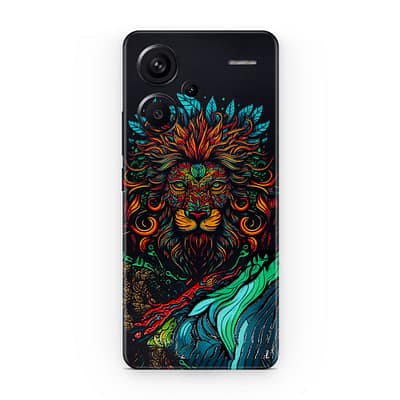Redmi Note 13 Pro Plus Fierce Lion 3D Skin WrapitSkin