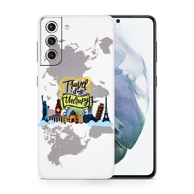 Galaxy S21 Plus Nomad Life 3D Skin WrapitSkin