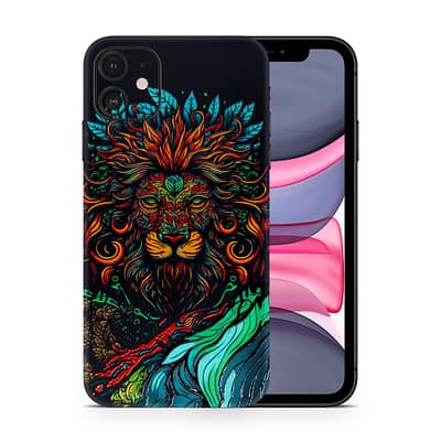 iPhone 11 Fierce Lion 3D Skin WrapitSkin