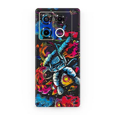 Infinix Note 40 Pro 5G Trippy Astronaut 3D Skin WrapitSkin