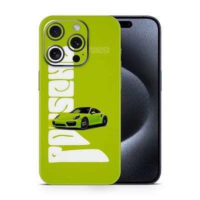 iPhone 15 Pro 911 Turbo 3D Skin WrapitSkin