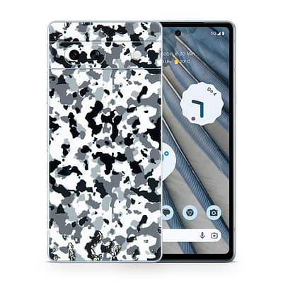 Pixel 7A Snow Camo 3D Skin WrapitSkin