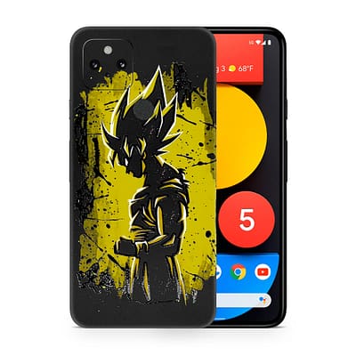 Pixel 5 Goku Spirit 3D Skin WrapitSkin