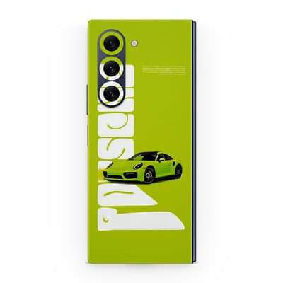 Galaxy Z Fold 6 911 Turbo 3D Skin WrapitSkin