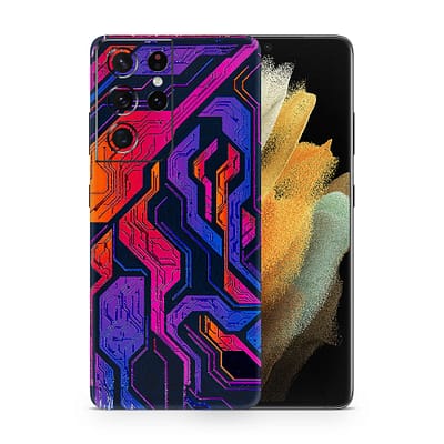 Galaxy S21 Ultra NeuroMatrix 3D Skin WrapitSkin