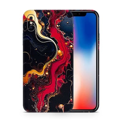 iPhone X Volcanic Vibe 3D Skin WrapitSkin