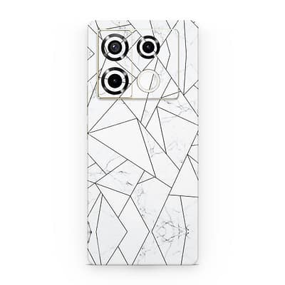 Infinix Note 40 Pro 5G Marble Grid 3D Skin WrapitSkin