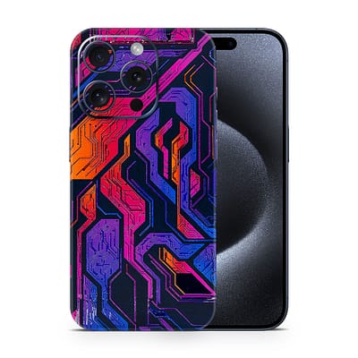 iPhone 15 Pro NeuroMatrix 3D Skin WrapitSkin
