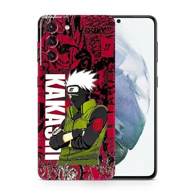 Galaxy S21 Plus Kakashi Sensei 3D Skin WrapitSkin