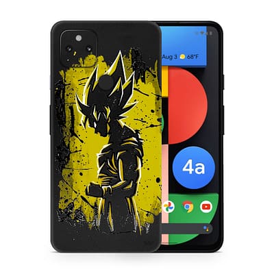 Pixel 4A 5G Goku Spirit 3D Skin WrapitSkin