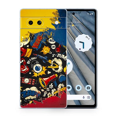Pixel 7A Pop Art 3D Skin WrapitSkin
