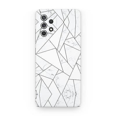 Galaxy A32 Marble Grid 3D Skin WrapitSkin