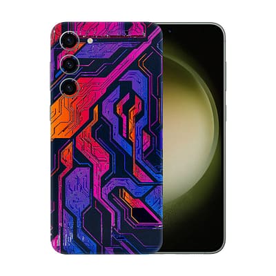 Galaxy S23 Plus NeuroMatrix 3D Skin WrapitSkin