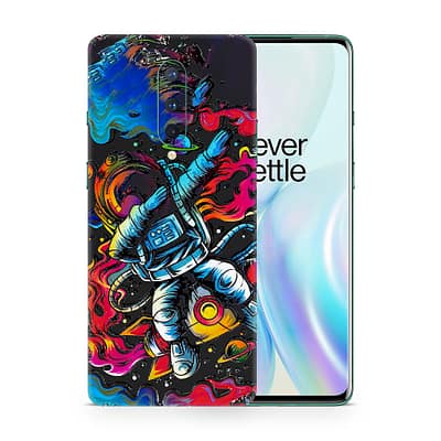 OnePlus 8 UW 5G Trippy Astronaut 3D Skin WrapitSkin