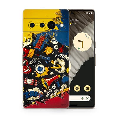 Pixel 7 Pro Pop Art 3D Skin WrapitSkin