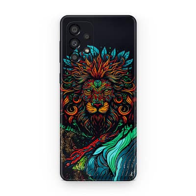 Galaxy A33 5G Fierce Lion 3D Skin WrapitSkin