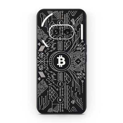 Nothing Phone 2A Bitcoin 3D Skin WrapitSkin