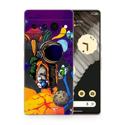 Pixel 7 Pro Space Doodler 3D Skin WrapitSkin