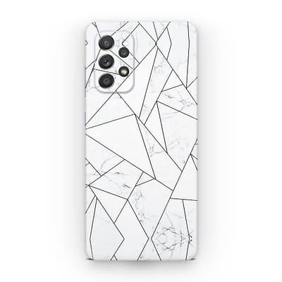 Galaxy A72 Marble Grid 3D Skin WrapitSkin