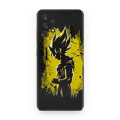 Galaxy A32 Goku Spirit 3D Skin WrapitSkin
